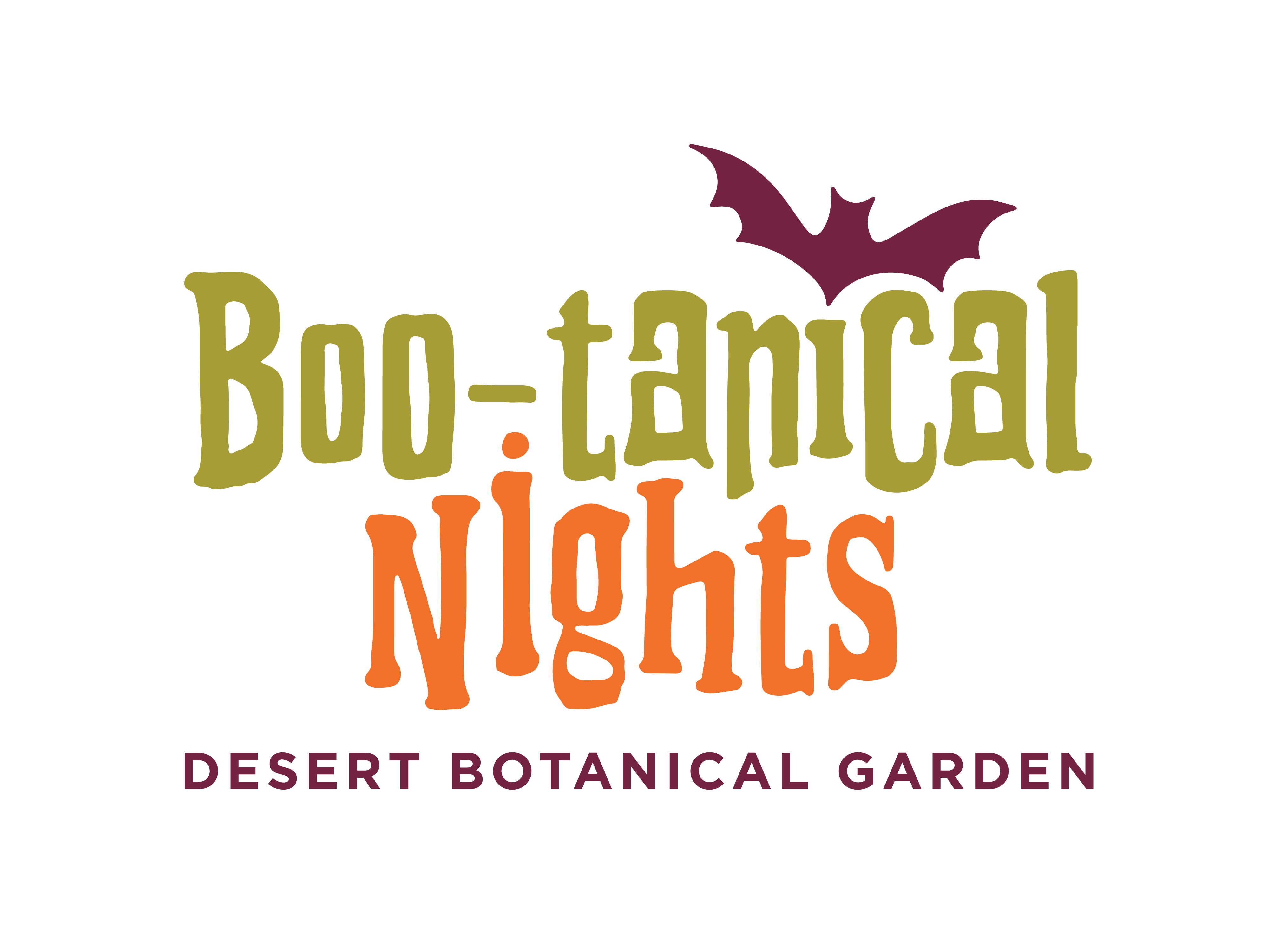 Boo-tanical Nights Logo