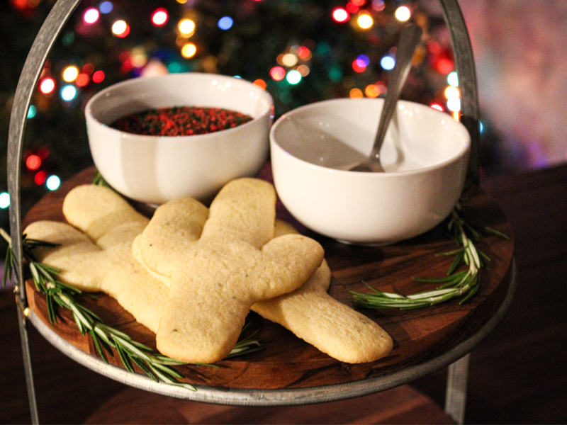 Spiced Rosemary Citrus Cookies