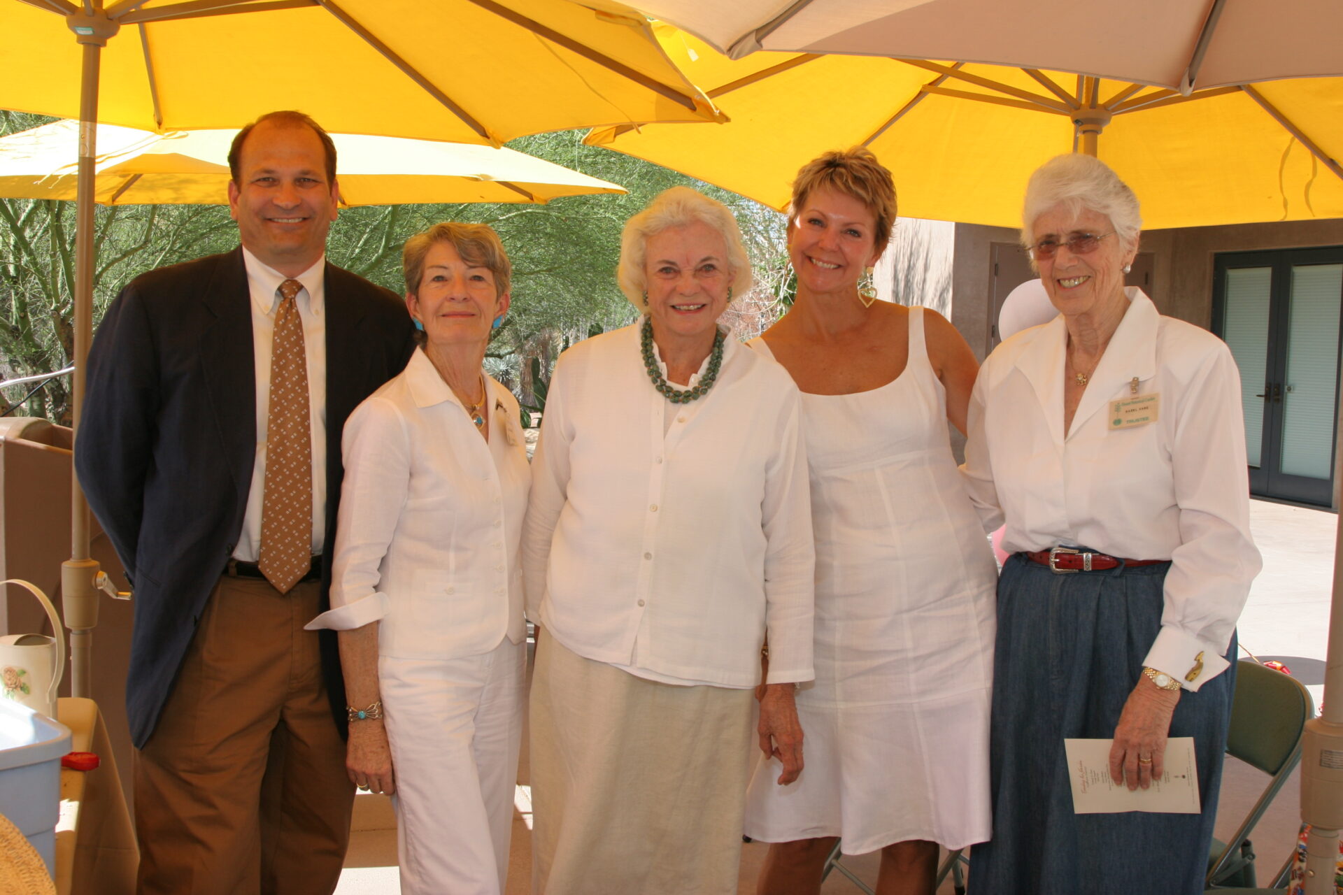 2007 Dig It Celebration Breakfast Ken, Oonagh, Sandra Day O’Connor, Melodie Lewis and Hazel Hare