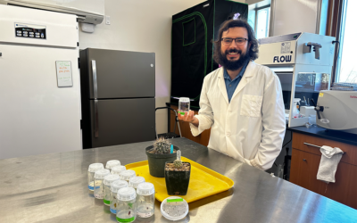 Meet the Garden’s Newest Research Assistant Luis Romero