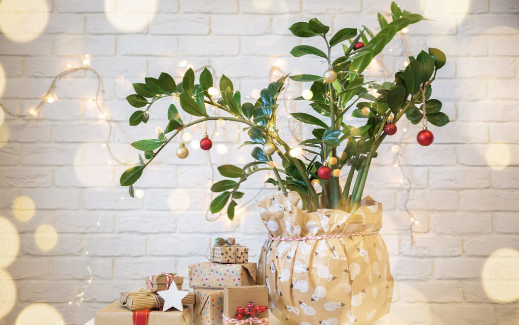 Holiday Flowers and Greenery