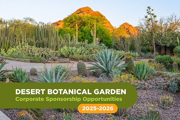 Sponsorship of Desert Botanical Garden