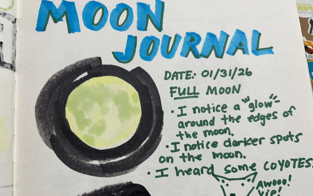 Make a Moon Journal